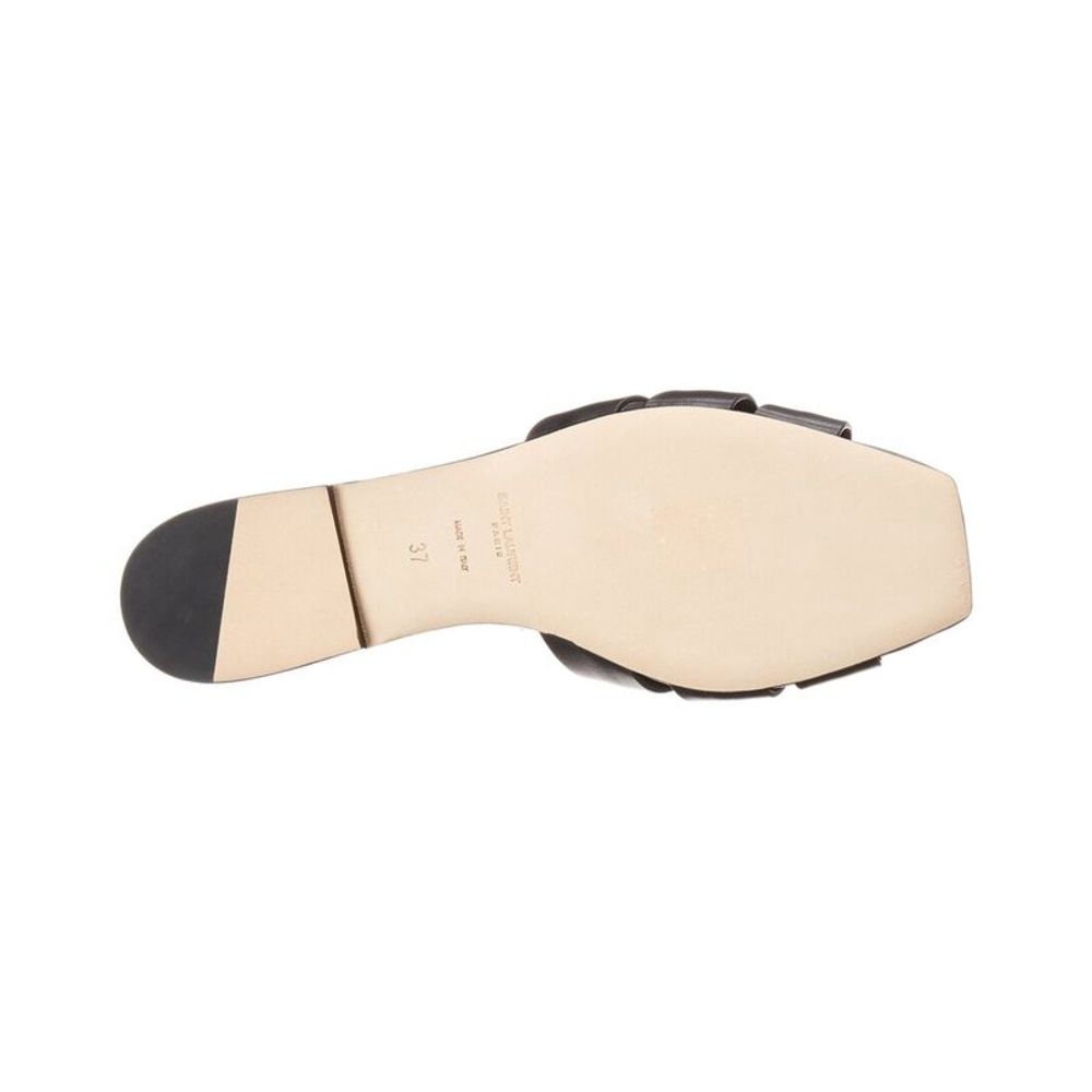 Saint Laurent Tribute Leather Sandal - Picture 4 of 5